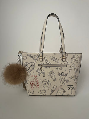 Handbag 2 Headed Bear