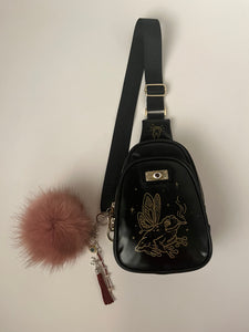 Crossbody Bag Smoking Frog